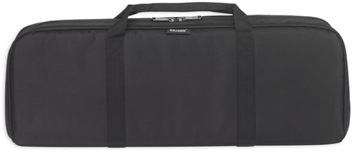 Bulldog BD476 Ultra Compact Discreet Sporting Rifle Case made of Nylon with Black Finish, Padded Divider, 2 Internal Mag Pouches & Wraparound Carry Handles 29