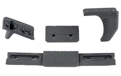 Magpul MAG608-GRY Hand Stop Kit M-LOK AR Platform Gray Polymer
