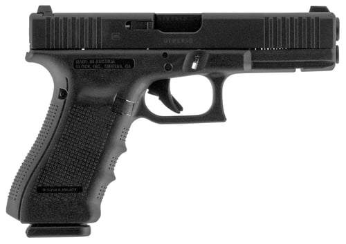 Glock PG1750733FS G17 Gen4 FS 9mm Luger Double 4.48