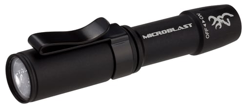 Browning 3712114 Microblast AAA Flashlight  Black 72 Lumens White Nichia LED