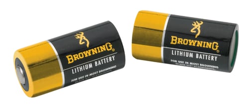 Browning 3742000 CR123A Lithium Batteries  3 Volt 1 (2 PK)