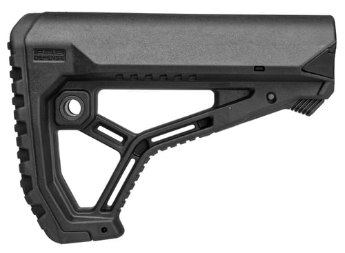 FAB Defense FXGLCOREB GL-Core  Buttstock for AR-15/ M4 Black Fiberglass Reinforced Polymer