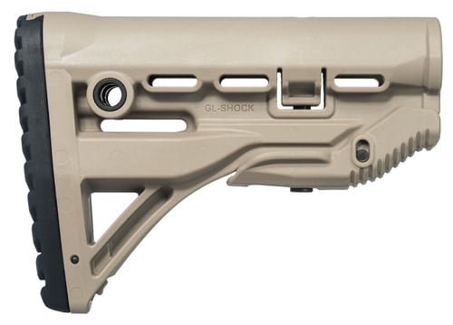 FAB DEFENSE (USIQ) FX-GLSHOCKT GL-Shock M4/M16 Rifle Buttstock Polymer Flat Dark Earth