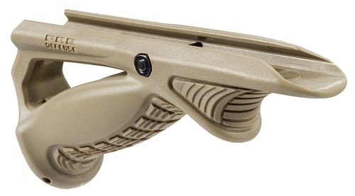 FAB Defense FXPTKT PTK Ergonomic Pointing Grip Angled w/Additional Storage Compartment Flat Dark Earth Polymer