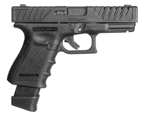 FAB DEFENSE (USIQ) FX-TACS19B TacticSkin Slide Cover Compatible with Glock 19/23/25/32/38 Polymer Black