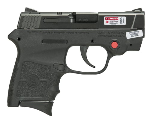 Smith & Wesson 10265 M&P Bodyguard 380 Crimson Trace 380 Automatic Colt Pistol (ACP) Double 2.75