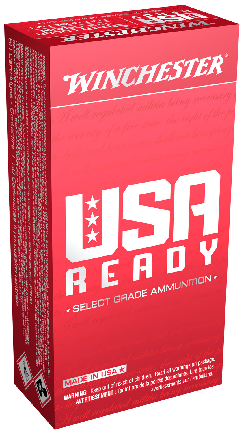 Winchester USA Ready Pistol Ammo