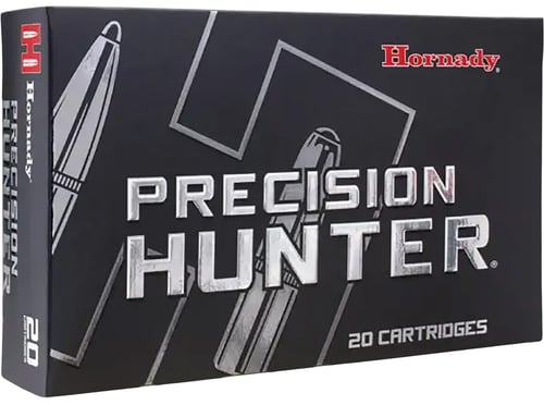 HORNADY PRECISION HUNTER  7MM STW 162GR ELD-X 20RD 10BX/CS