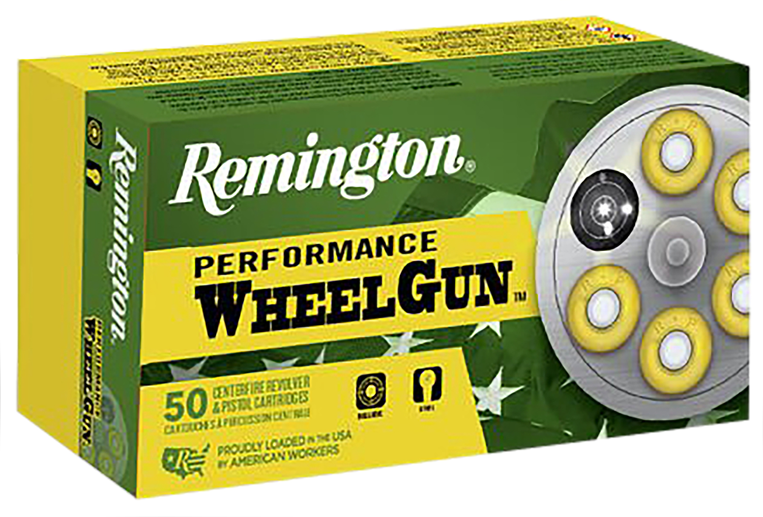 Remington Ammunition 22210 Performance WheelGun  32 S&W Long 98 gr Lead Round Nose 50 Per Box/ 10 Case