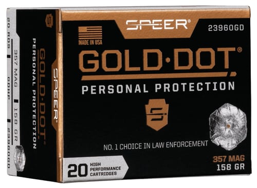 Speer Gold Dot Personal Protection Pistol Ammo