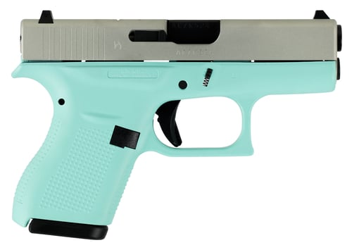 Glock  G42 Subcompact 
380 Automatic Colt Pistol (ACP) Double 3.25