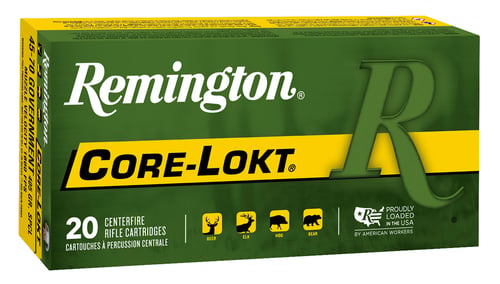 Remington Core-Lokt Centerfire Rifle Ammo