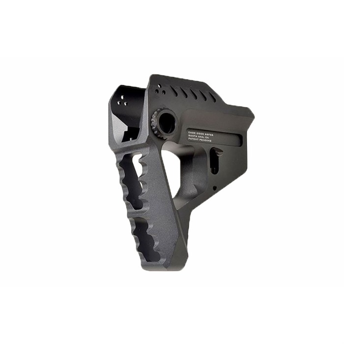 Strike VIPERPITBK Pit Viper Stock  AR-Platform Black Aluminum/Steel