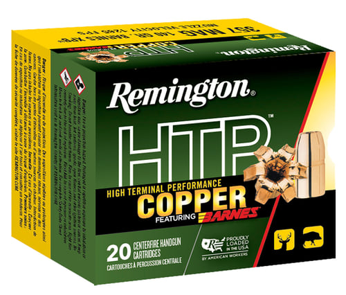 Remington HTP357M1 Handgun Ammiunition-HTP Copper High
