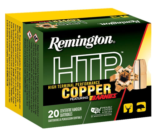 Remington HTP454CAS1 Handgun Ammiunition-HTP Copper High
