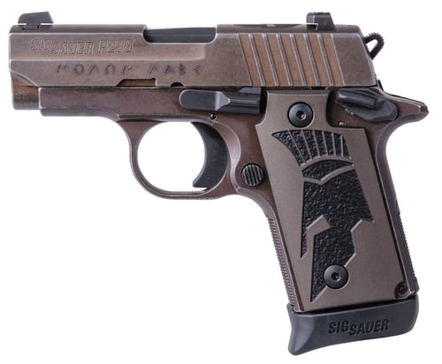 Sig Sauer 238380SPARTA P238 Micro-Compact Spartan II 
380 Automatic Colt Pistol (ACP) Single 2.7