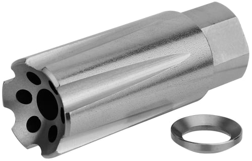 TacFire MZ1020SS Linear Compensator Stainless Steel with 1/2