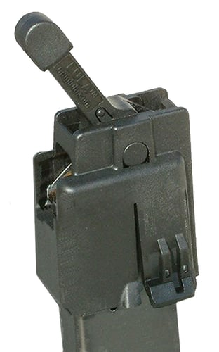 Maglula LU16B LULA Loader & Unloader Made of Polymer with Black Finish for 9mm Luger Colt SMG