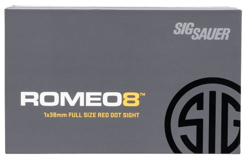 Sig Sauer SOR81003 Romeo8T Red Dot Sight, Ballistic Circle Dot, 0.5