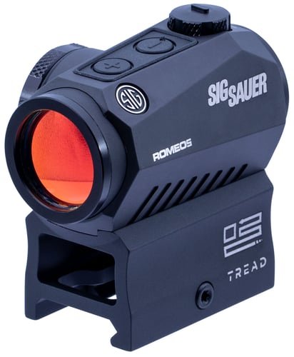 Sig Sauer SOR52010 Romeo5 Compact Red Dot Sight, 1X20mm, 2 Moa Red