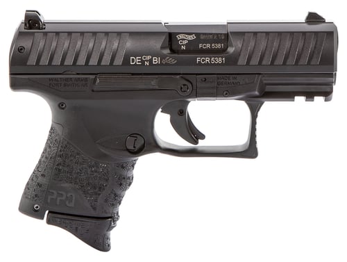 Walther PPQ M2 Sub Compact Pistol  <br>  9mm 3.5 in. Black 10 rd.