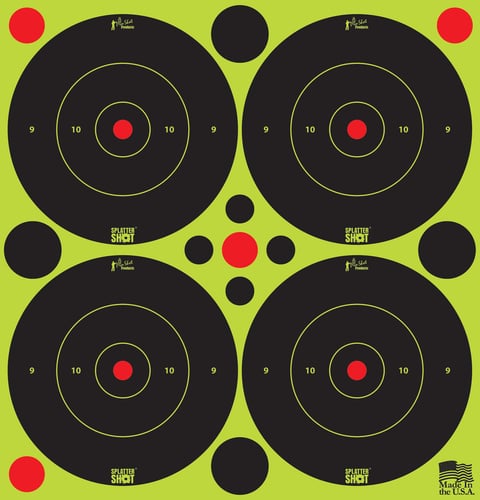 Pro-Shot 3BGREEN48 SplatterShot  Black/Green Self-Adhesive Paper Impact Enhancement 3