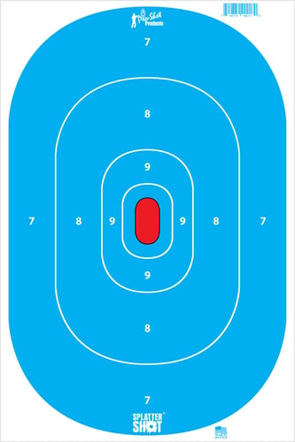 PRO-SHOT TARGET 12X18 SILH IN TP 8PK