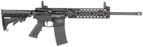 MP 15T 5.56 16 inch barrel 30 Round Semi-Auto Black Mbus Rear/Fixed Front Sight  | 5.56x45mm NATO | 022188150896