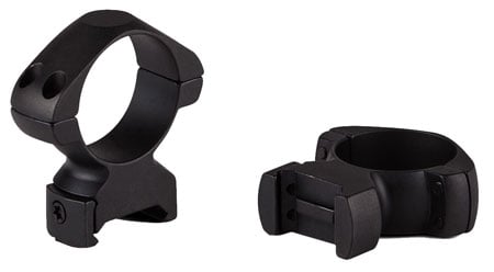 Konus 7400 Steel Rings  Matte Black 1