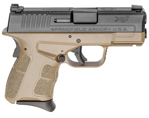 Springfield Armory XDSG93345FDE XD-S Mod.2 45 Automatic Colt Pistol (ACP) Double 3.3