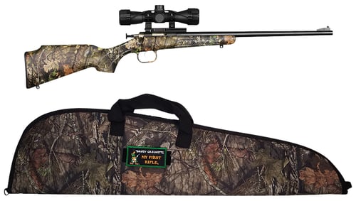 CRICKETT 22LR BL/MOBU PKG | MOSSY OAK BREAK UP CAMO | CASE