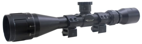 SWEET 17 3X-12X 40MM ADJ OBJ WRINGSSweet .17 AO Riflescope Matte - 3-12x40mm - .17 HMR - 30/30 Duplex Reticle - These scopes feature fully coated lenses, an adjustable objective, 30/30 reticle, 2-pc Dovetail rings and generous eye-relief-pc Dovetail rings and generous eye-relief