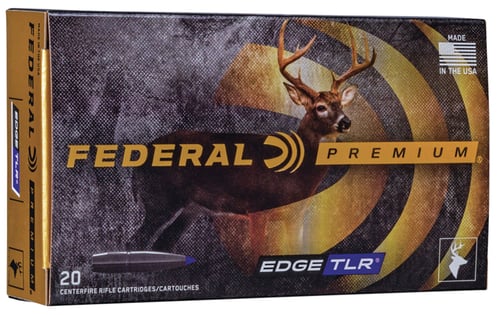 Federal P65CRDETLR1 Premium Edge TLR Rifle Ammo 6.5 CREED, 130 Grain