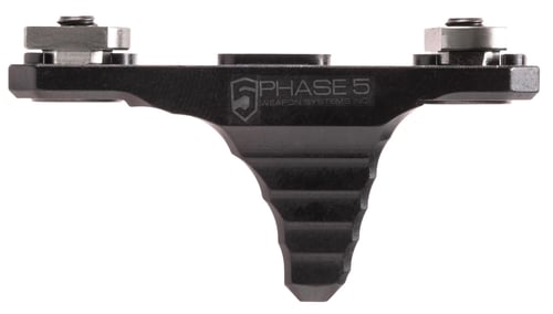 Phase 5 Weapon Systems MHSMLOKBL M-LOK Mini Hand Stop Black Anodized 6061-T6 Aluminum