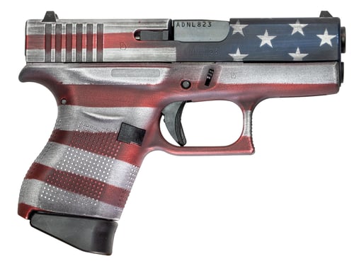 Glock UI4350204CKUSA G43 Subcompact 9mm Luger 3.41