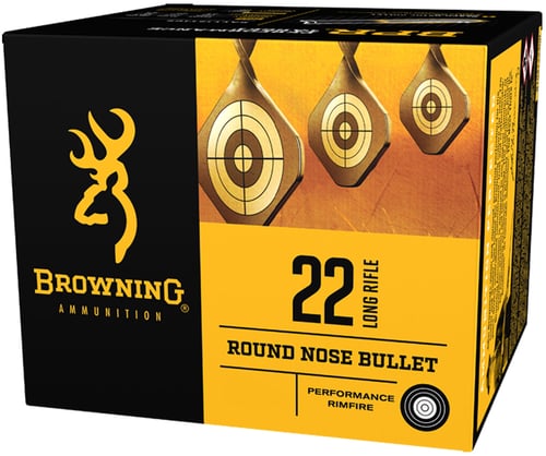 Browning Ammo B194122000 BPR Performance Rimfire  22 LR 36 gr Plated Hollow Point 1000 Per Box/ 2 Case