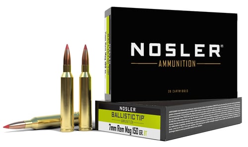 Nosler Ballistic Tip Rifle Ammunition