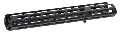 Midwest Industries MIMARMR Handguard  made of Aluminum with Black Anodized Finish & 13.63