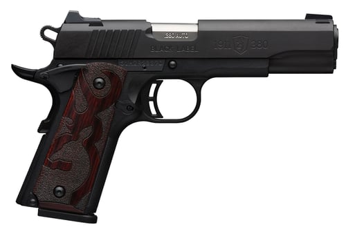 Browning 051946492 1911-380 Black Label 
380 Automatic Colt Pistol (ACP) Single 4.25