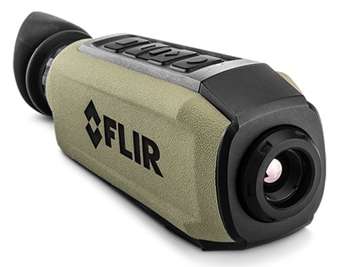 FLIR 7TM01F210 Scion OTM 136 Thermal Monocular Black/OD Green 1.5x 13.8mm 320x256 Resolution 1x/2x/4x Zoom