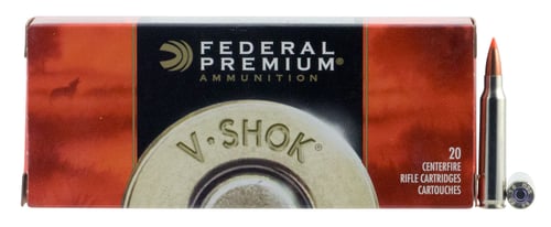 Federal P223P Premium Vital-Shok Rifle Ammo 223 REM, NBT, 40 Grains