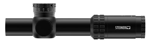 Steiner 8723 M8Xi  Black 1-8x24mm 34mm Tube G2B Mil-Dot Reticle