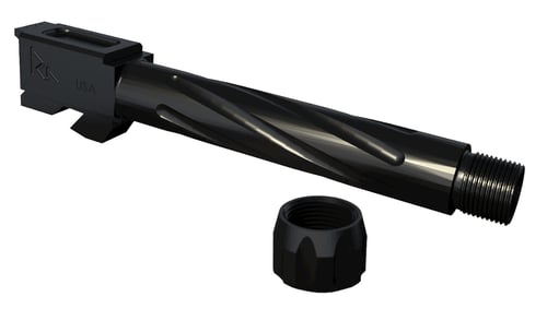Rival Arms Barrel for Glock Model 22 9mm Conversion Twist Threaded Black