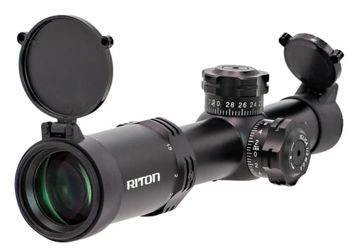 RITON OPTICS 52336 RT-S Mod 3 Gen 2 
1-4x 24mm Obj 112-27 ft @ 100 yds FOV 30mm Tube Black Matte Finish BDC