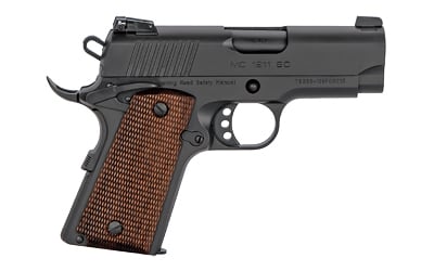 GIRSAN MC1911SC OFFICER 9MM ADJ. SIGHTS BLACK<