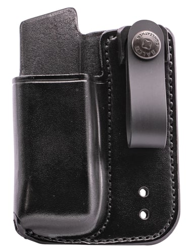 Galco IWBMC22B IWB Mag Carrier Single Black Leather Belt Belts 1.75