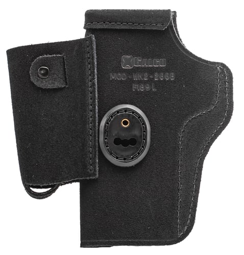 Galco WK2266B WalkAbout 2.0  IWB Black Leather UniClip/Stealth Clip Fits 1911 Fits 4-4.25