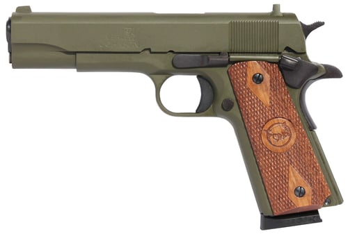 IVER JOHNSON ARMS 1911A1ODGREEN 1911 A1 Government 70 Series 45 Automatic Colt Pistol (ACP) Single 5