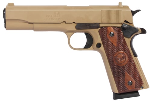 IVER JOHNSON ARMS 1911A1COYOTE 1911 A1 Government 70 Series 45 Automatic Colt Pistol (ACP) Single 5