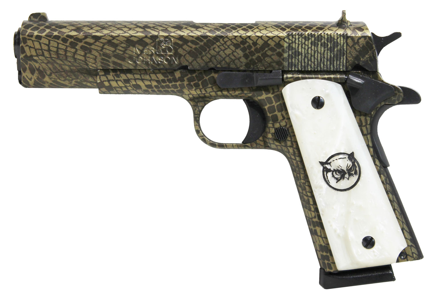 Iver Johnson Arms 1911A1WATERMOCCASIN 1911 A1 Water Moccasin 45 ACP 8+1 5